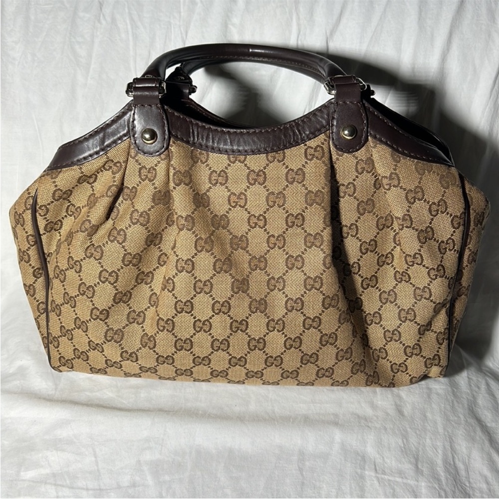 Gucci Brown Monogram Women's Bag